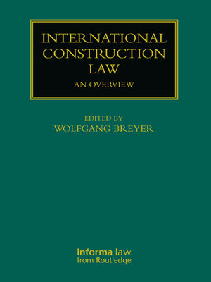 cover image of International Construction Law